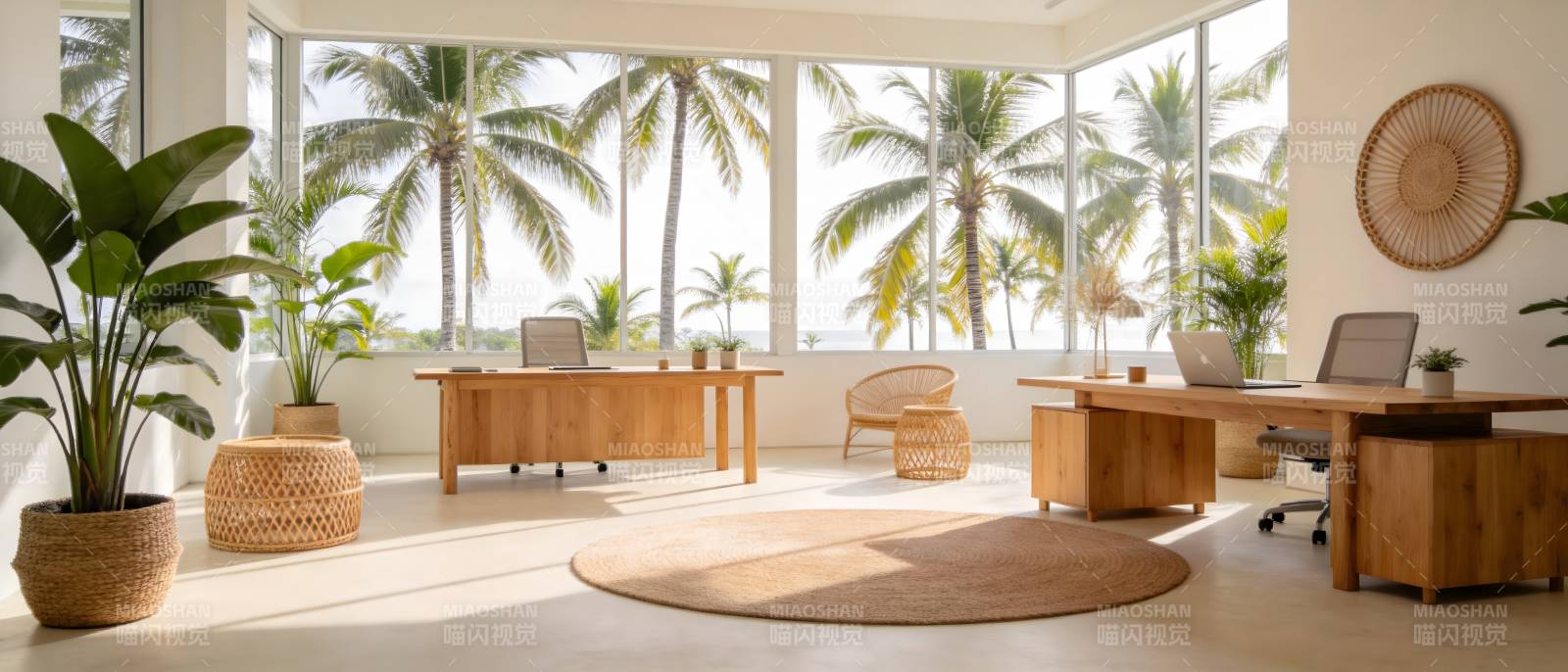 热带风情办公室图片