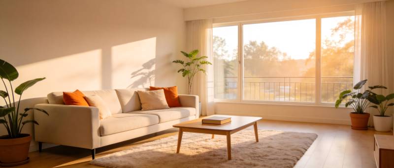 温馨阳光客厅图片