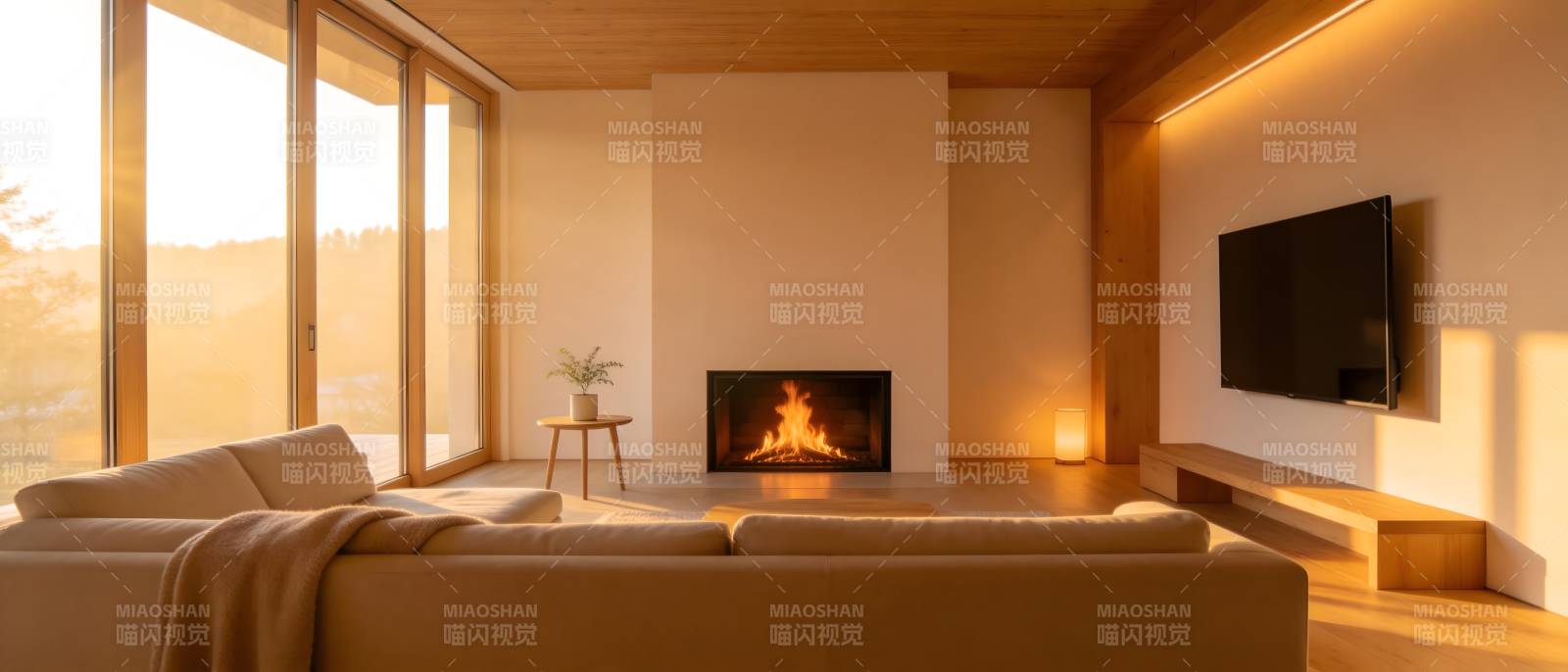 温馨现代客厅图片