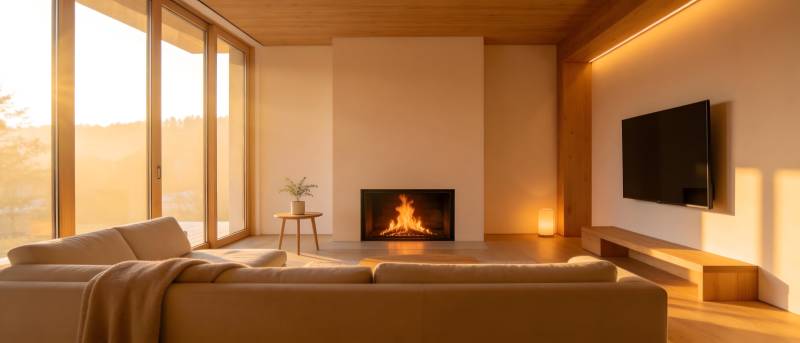 温馨现代客厅图片