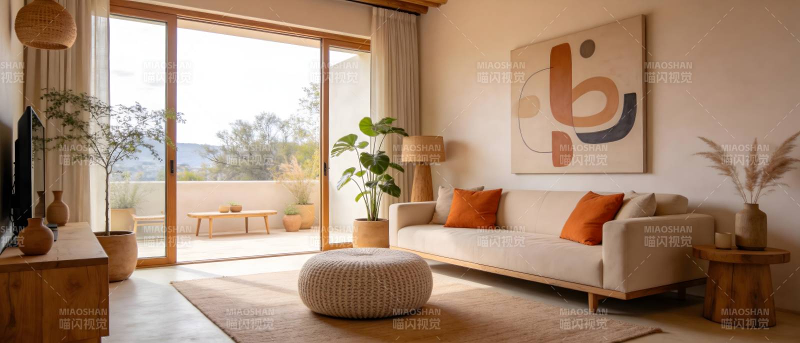 现代简约客厅设计图片