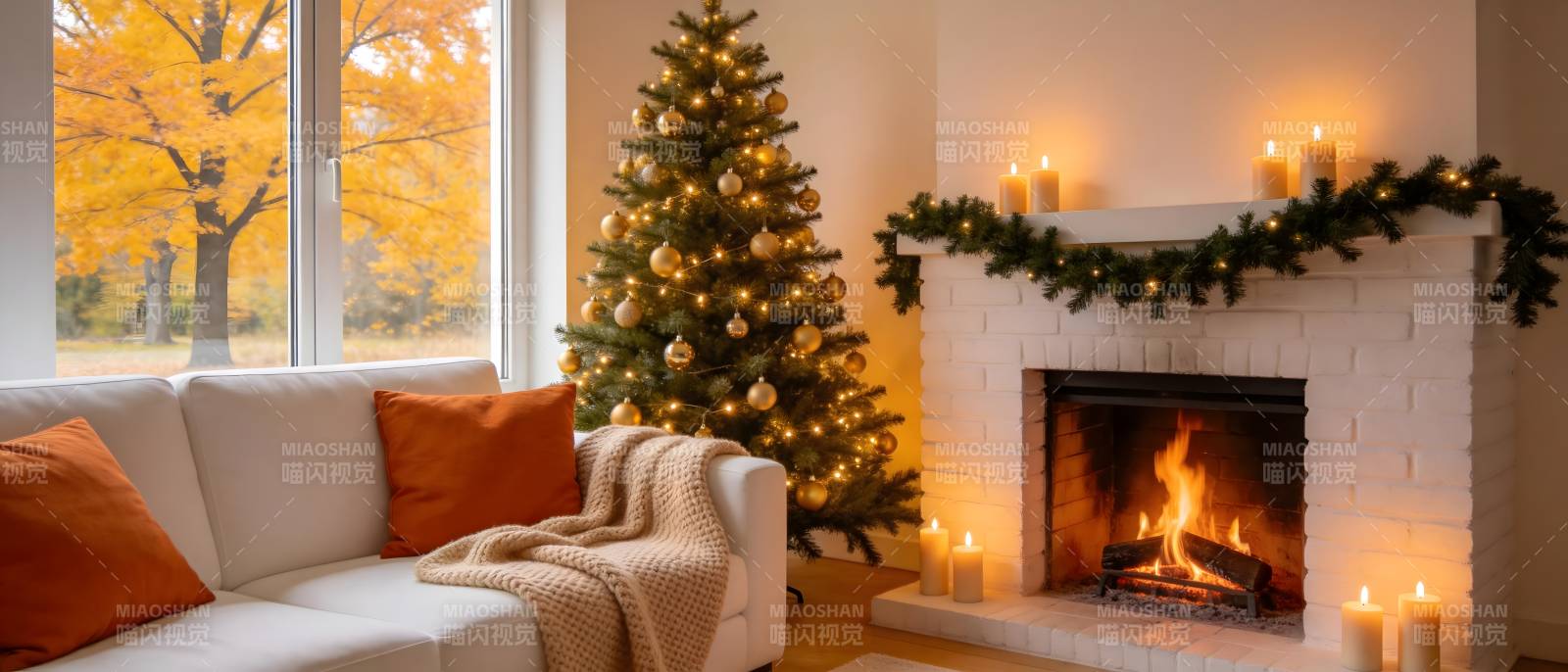 温馨圣诞客厅图片