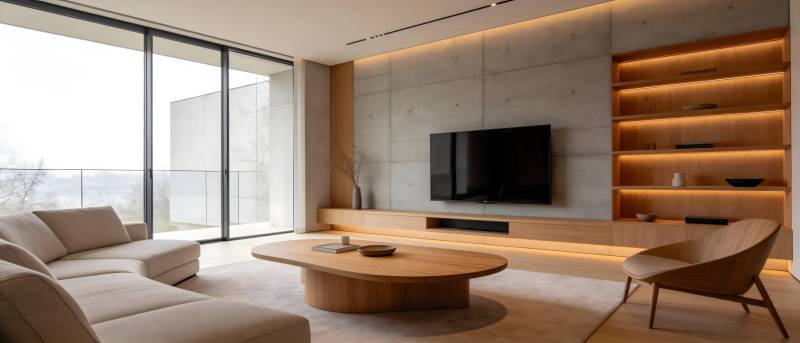 现代简约客厅设计图片