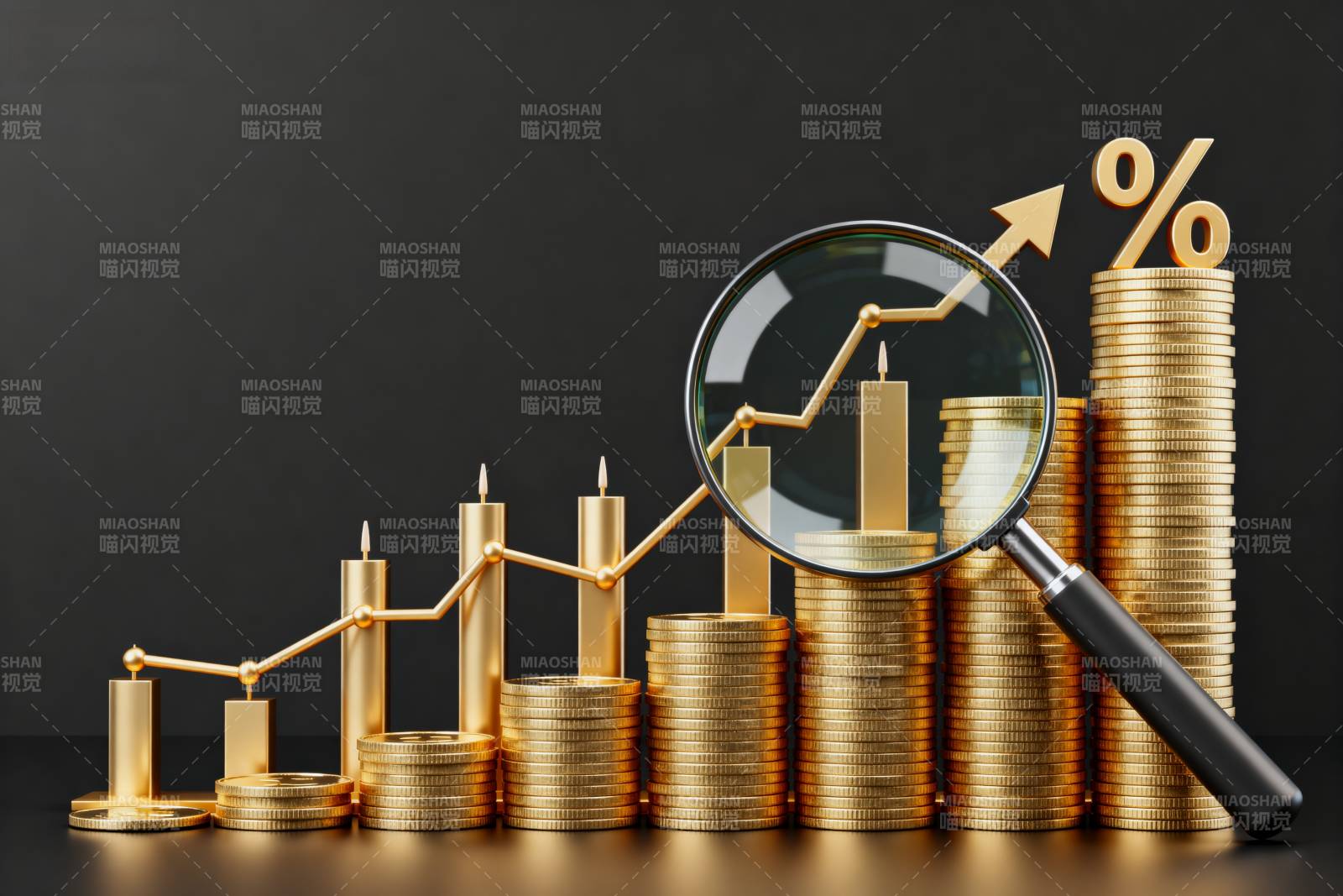 财富增长趋势分析图片