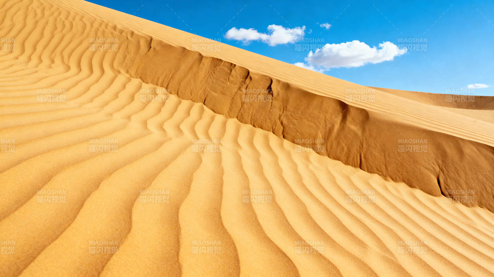 沙漠沙丘美景图片