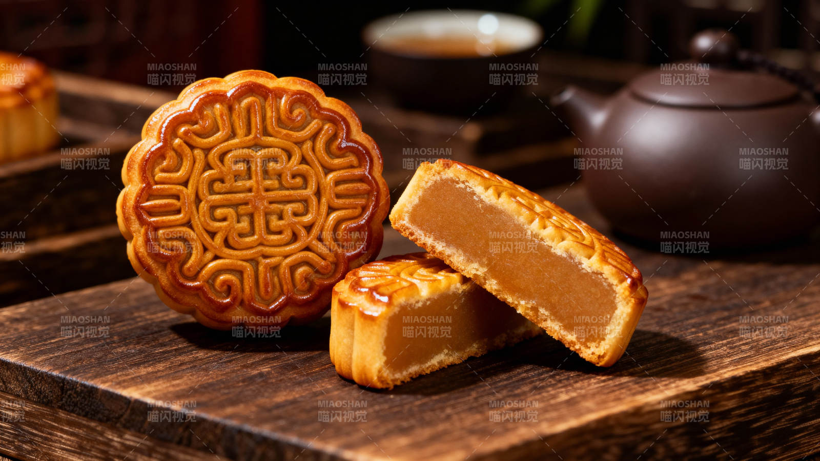 中秋月饼 香甜可口图片