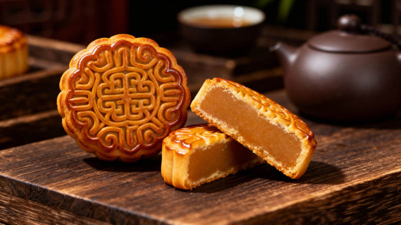 中秋月饼 香甜可口图片