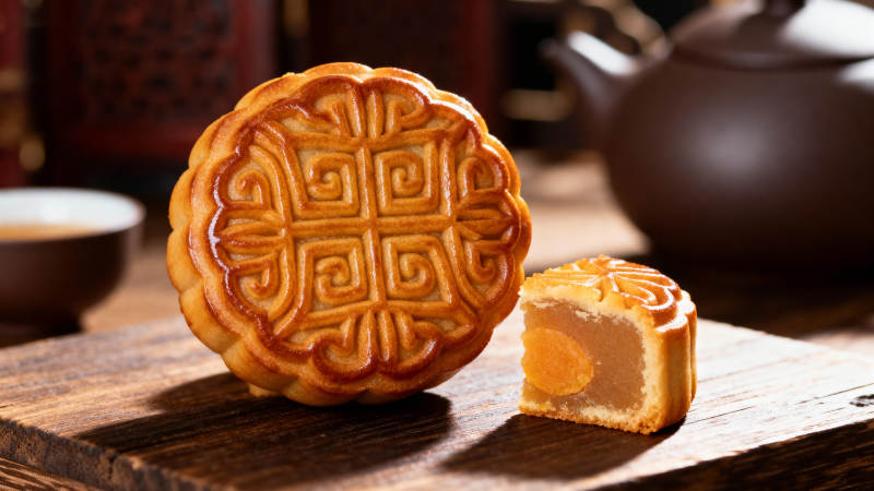 中秋月饼 香甜可口图片