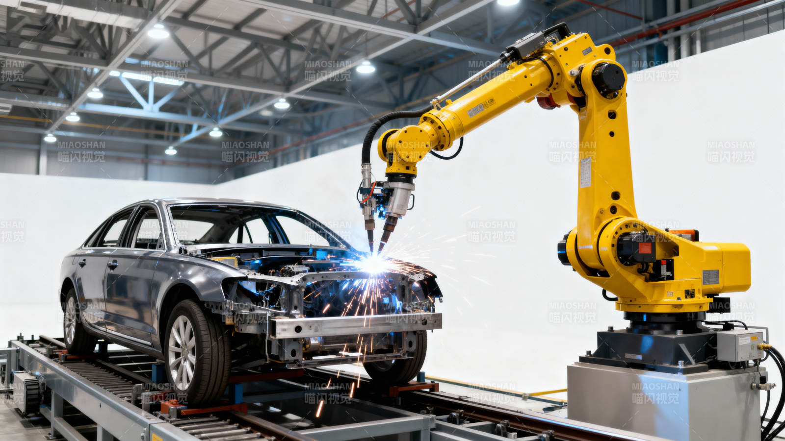 智能焊接机器人图片