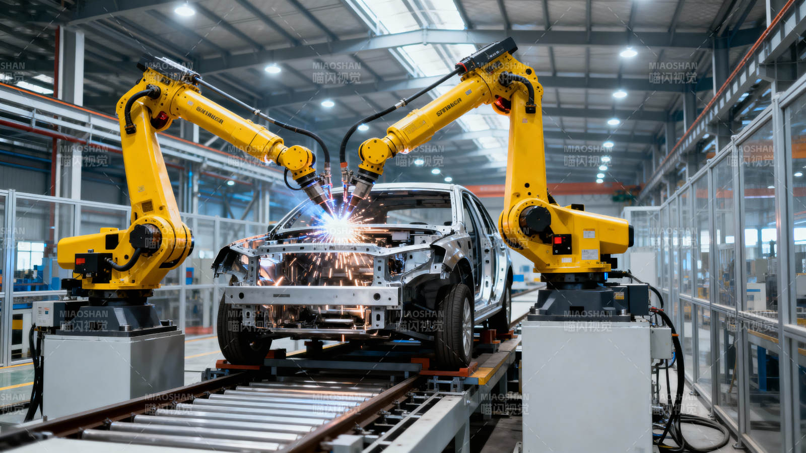 智能焊接生产线图片