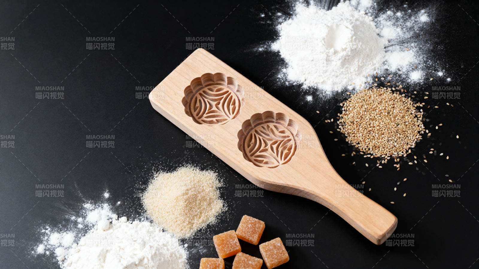 烘焙原料与模具图片