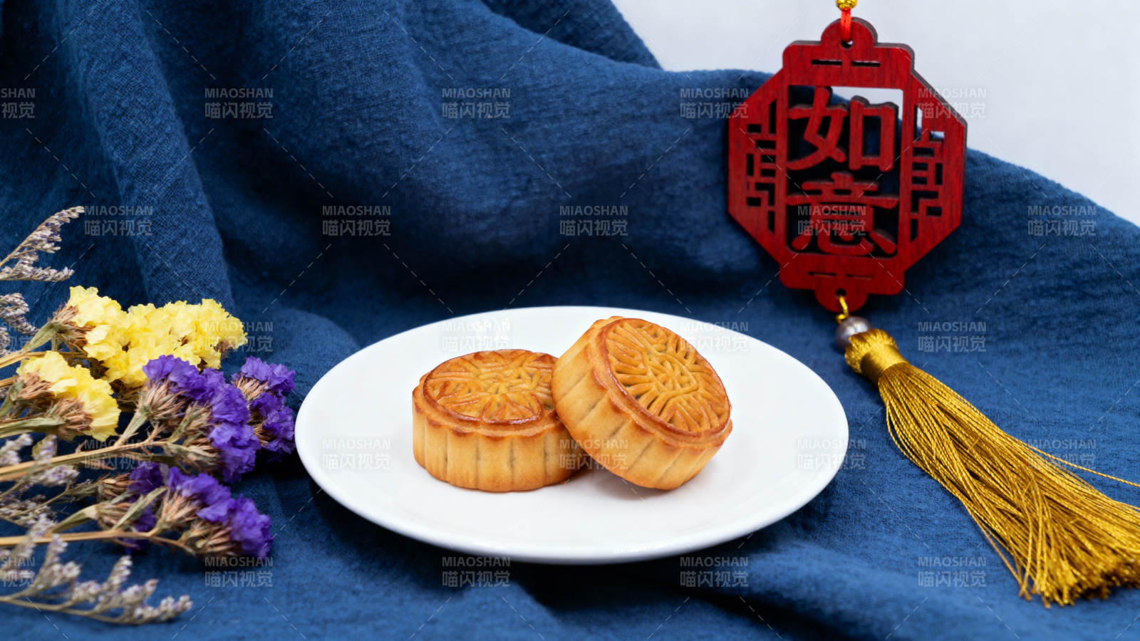 中秋月饼如意吉祥图片
