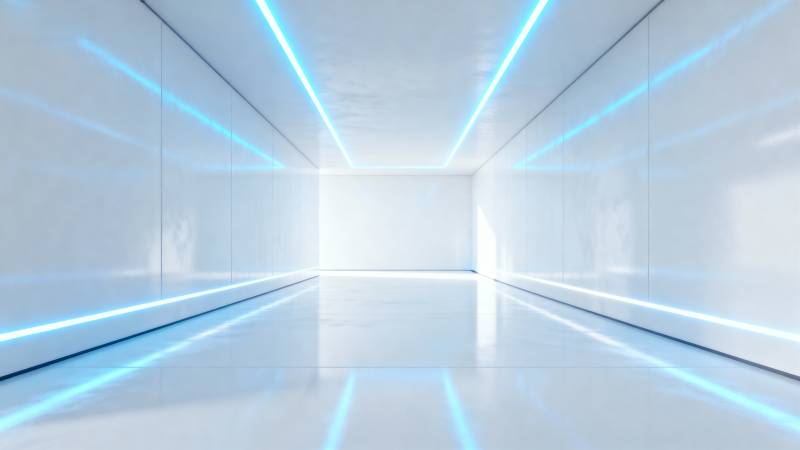 未来科技走廊图片