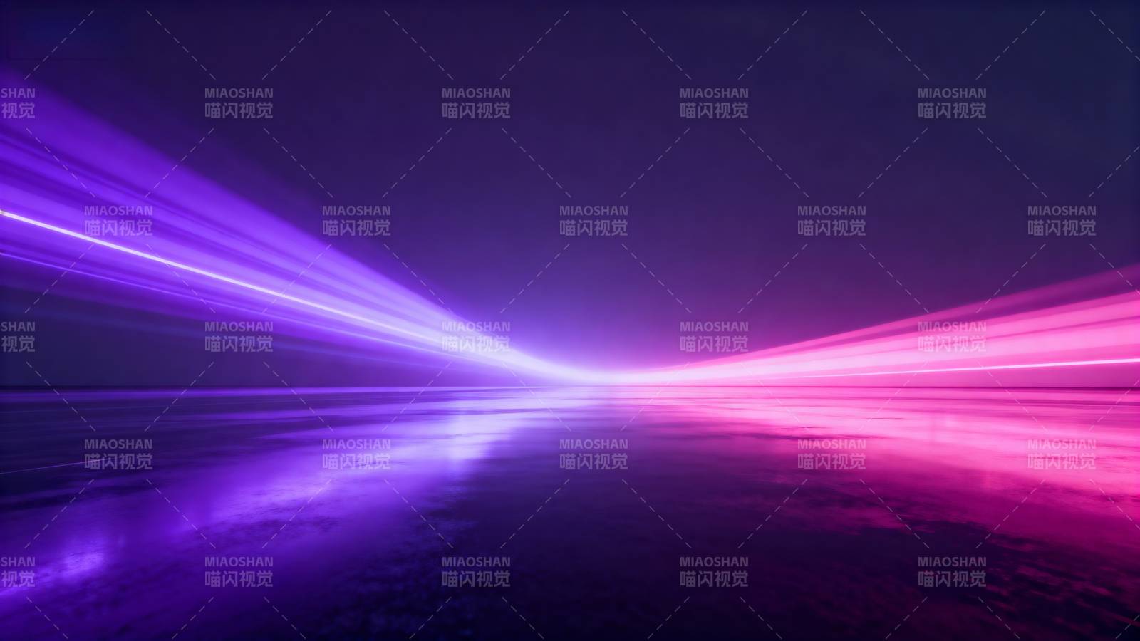 霓虹光影交错图片