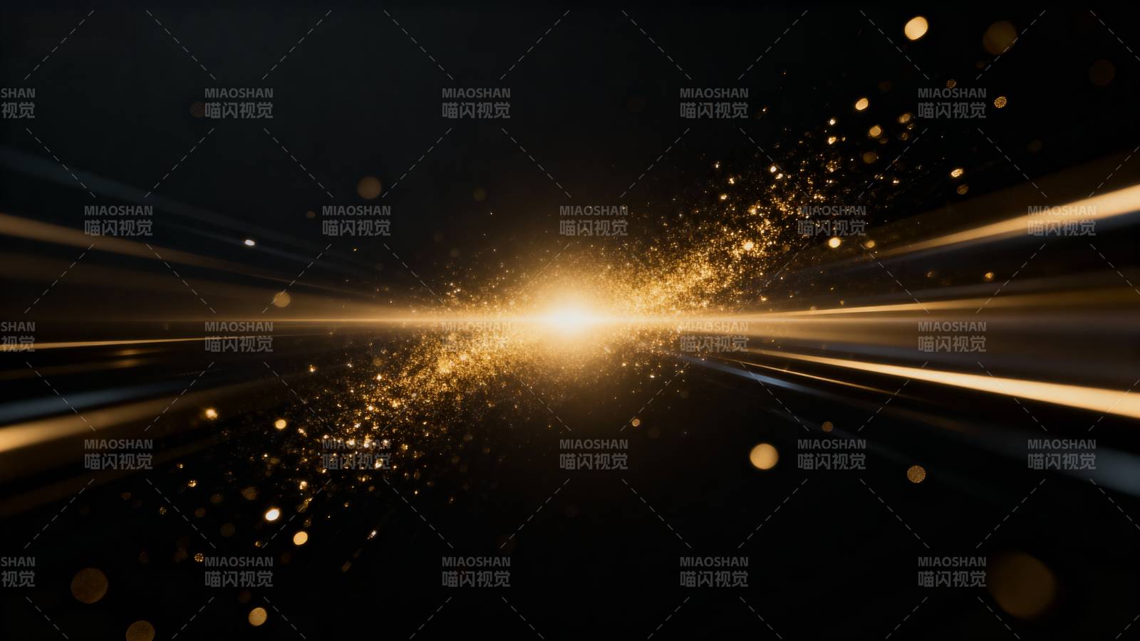 金色光芒闪耀图片