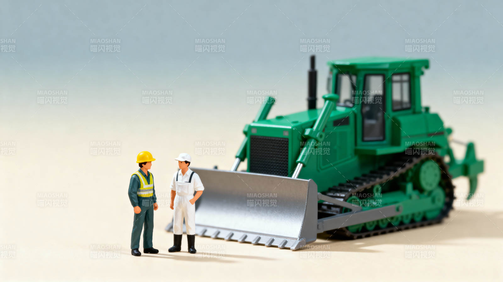 微型工地场景图片