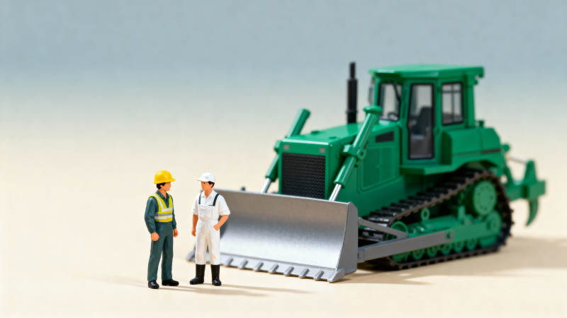 微型工地场景图片