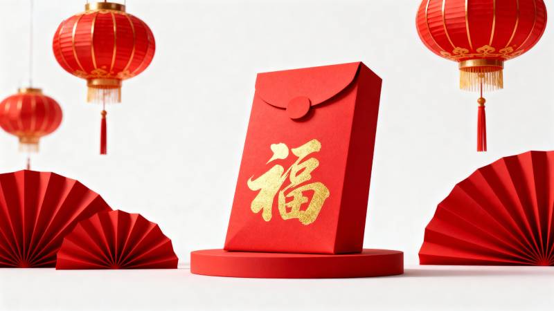 新春福袋迎好运图片