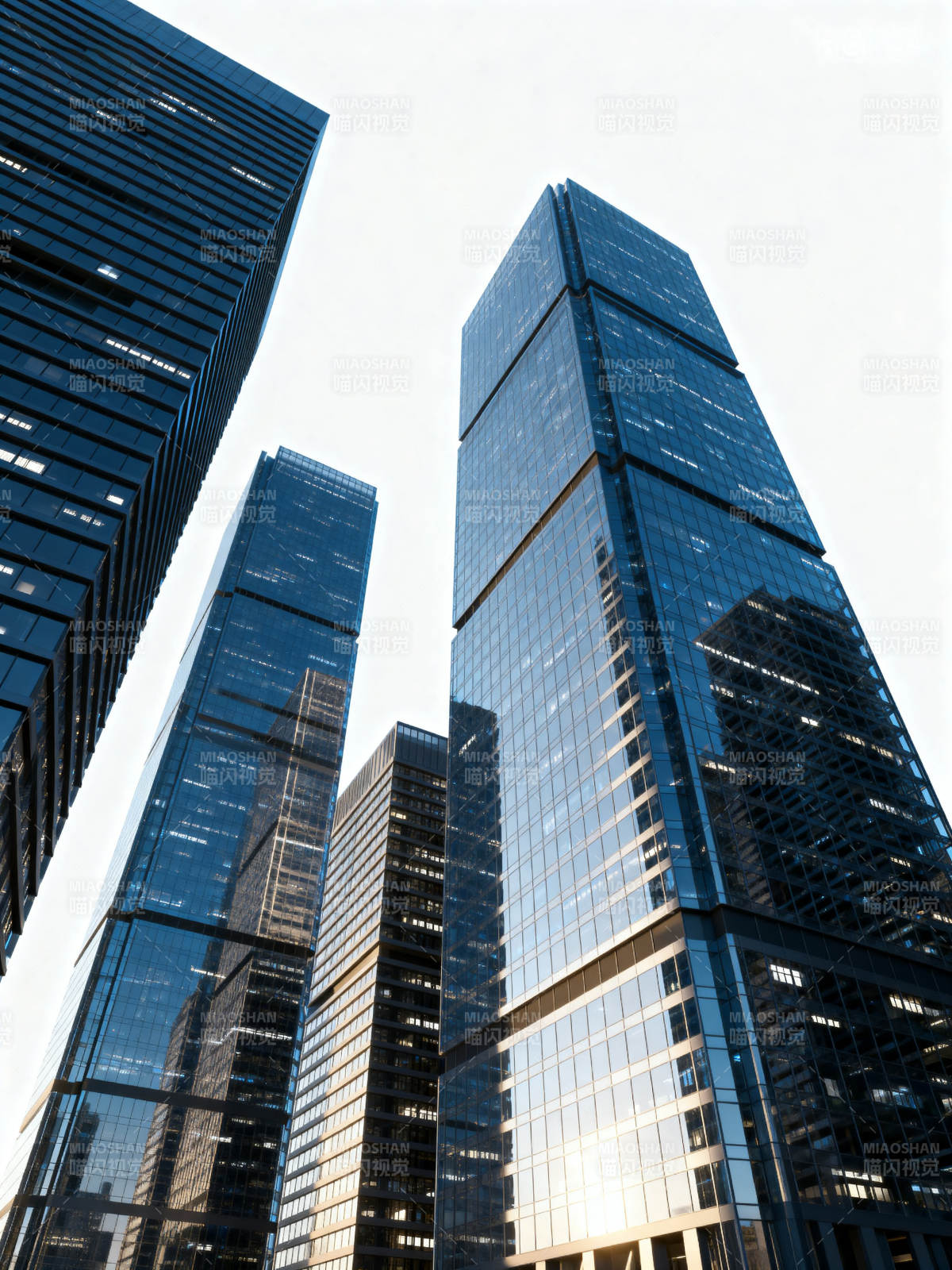 摩天大楼群景图片