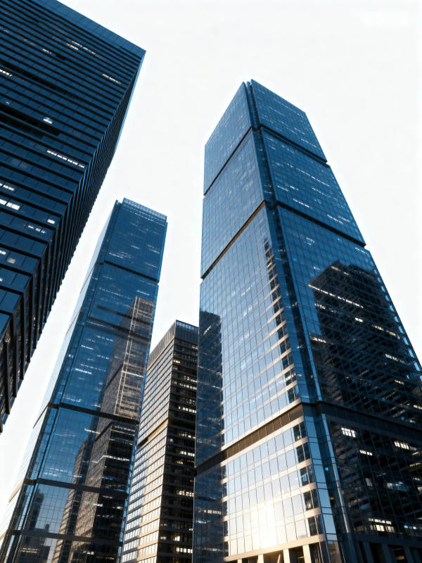 摩天大楼群景图片