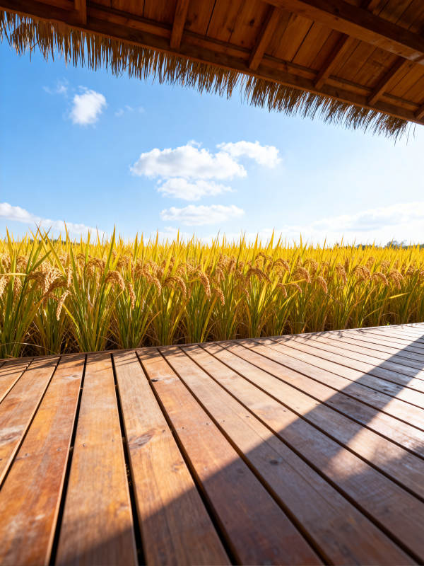 稻田木亭 晴空万里图片