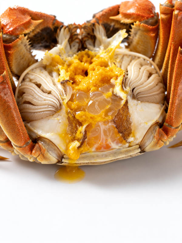 蟹黄饱满诱人图片