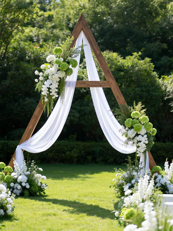 花艺婚礼拱门图片