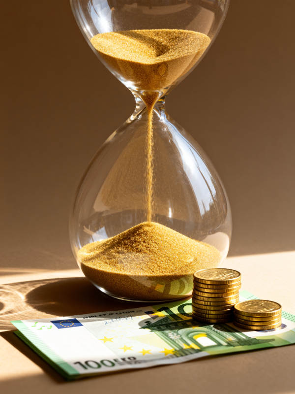 时间与金钱的流逝图片