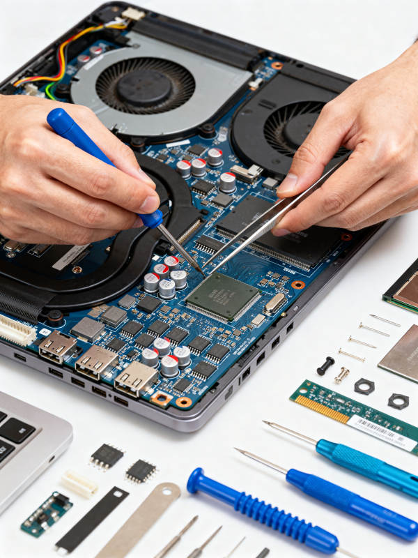 笔记本维修实拍图片