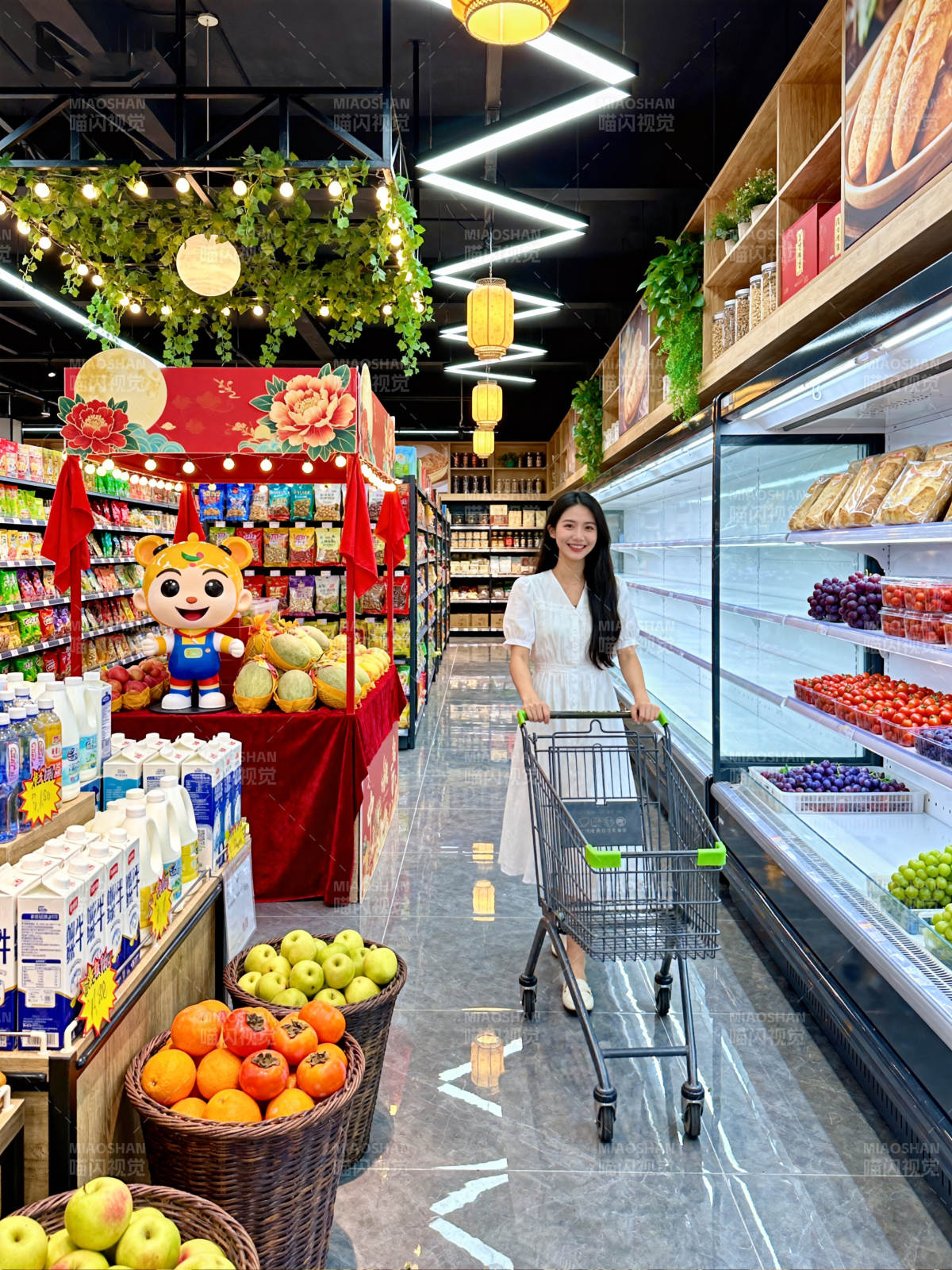 超市购物时光图片