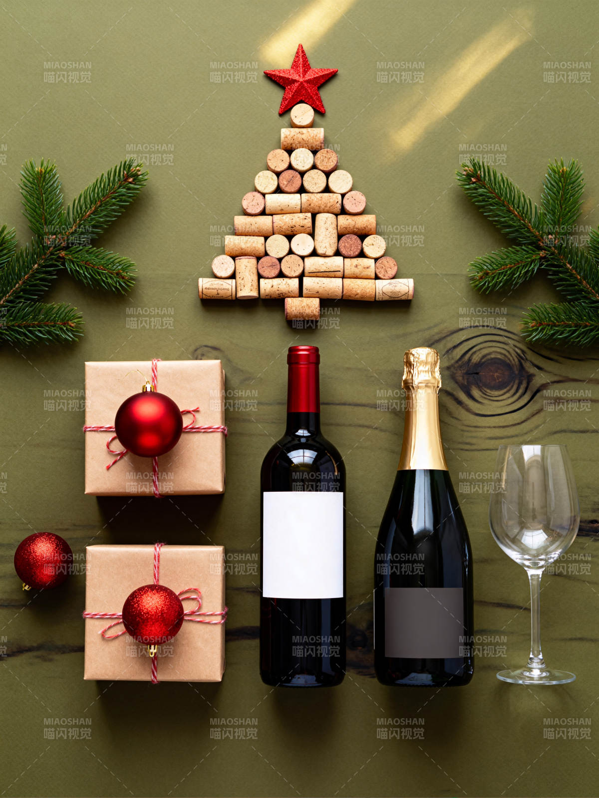 圣诞酒礼贺岁图片