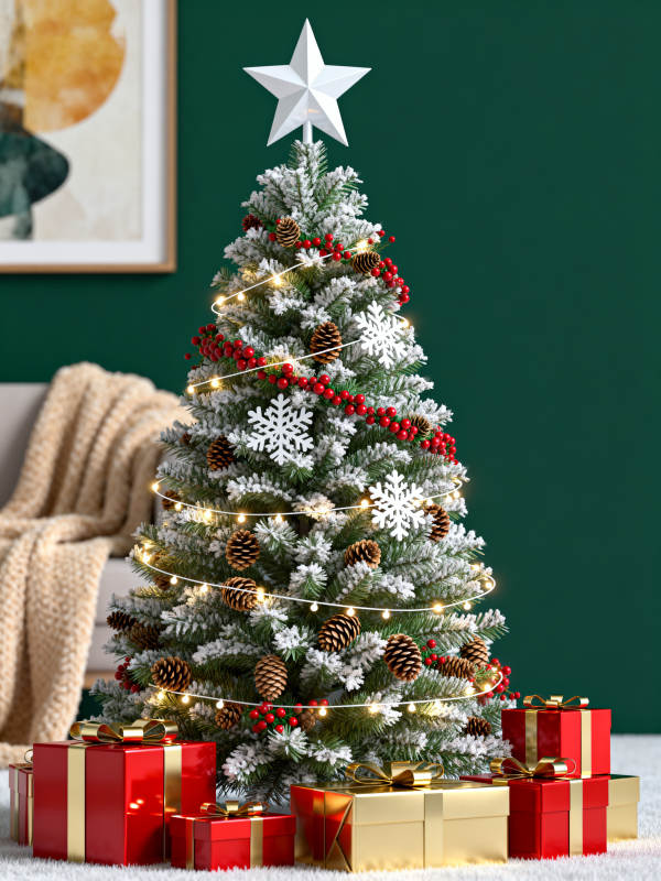 圣诞树与礼物图片