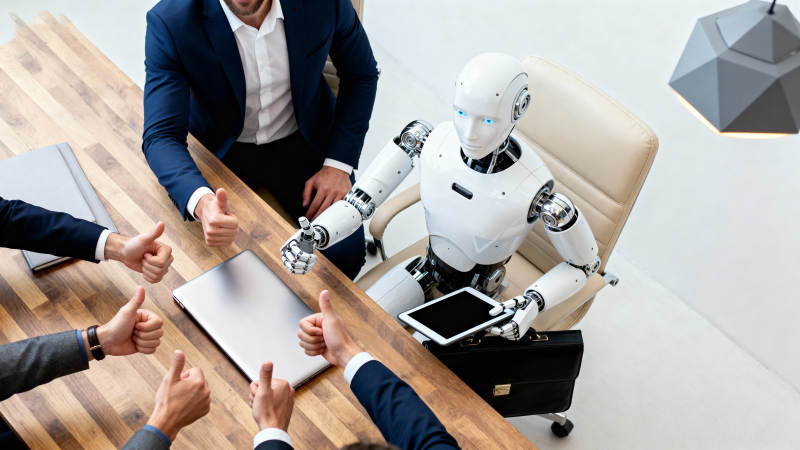 人机共商未来图片