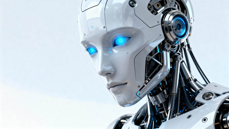 未来机器人之眼图片