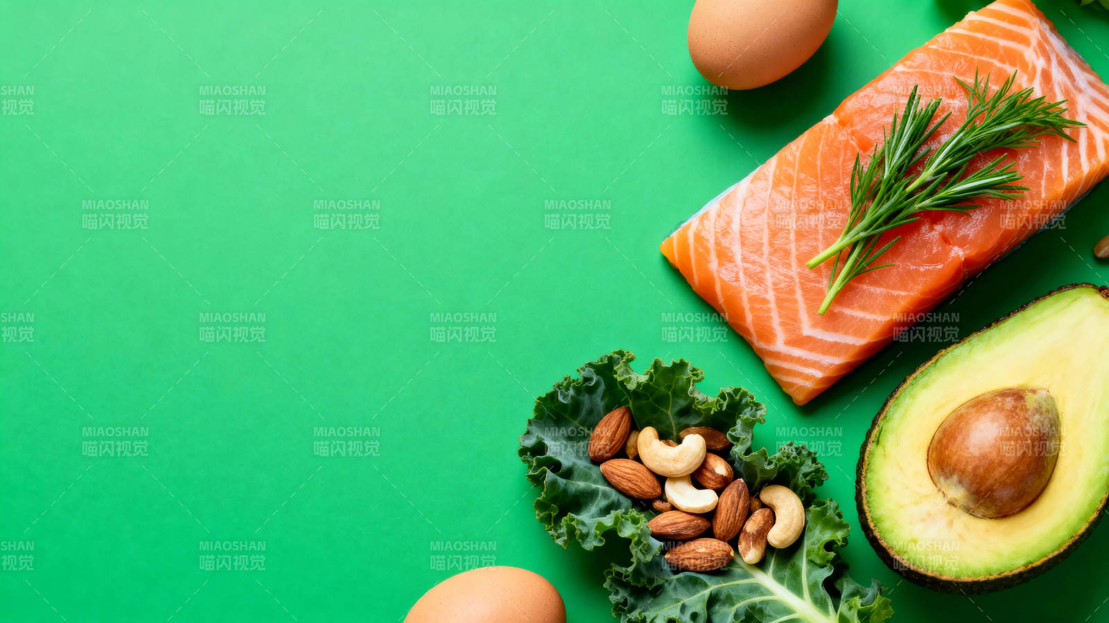 健康食材组合图片