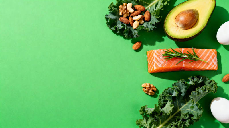 健康食材拼盘图片