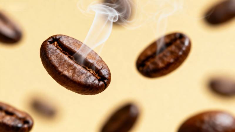 咖啡豆飘香图片