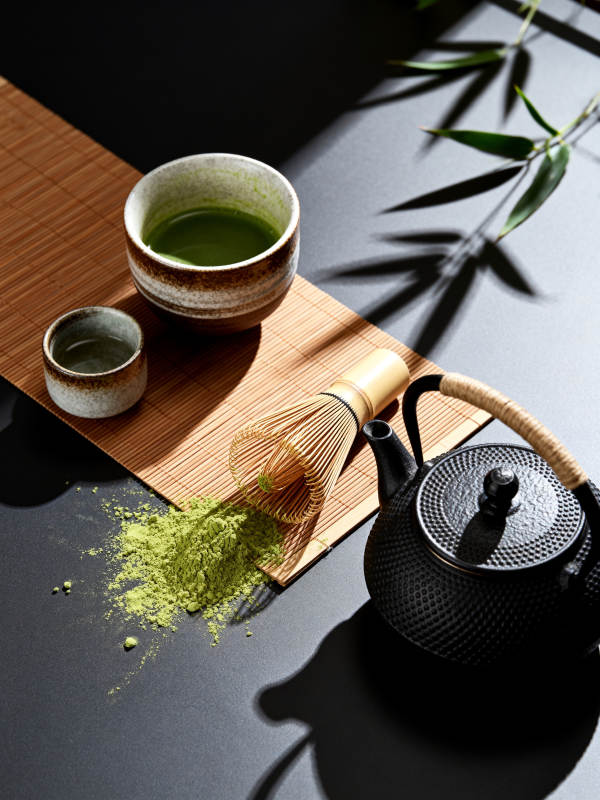 抹茶静谧时光图片