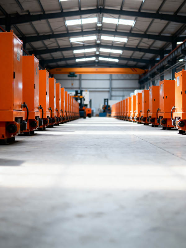 工厂车间设备排列图片