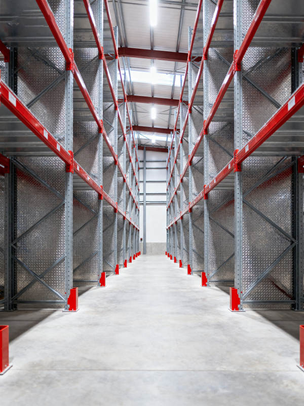 现代化仓储货架图片