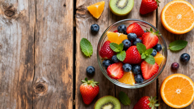 缤纷水果拼盘图片