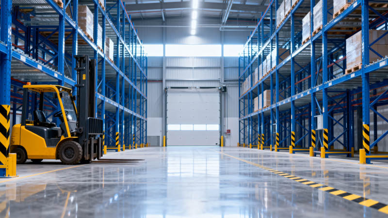 现代化仓储物流中心图片