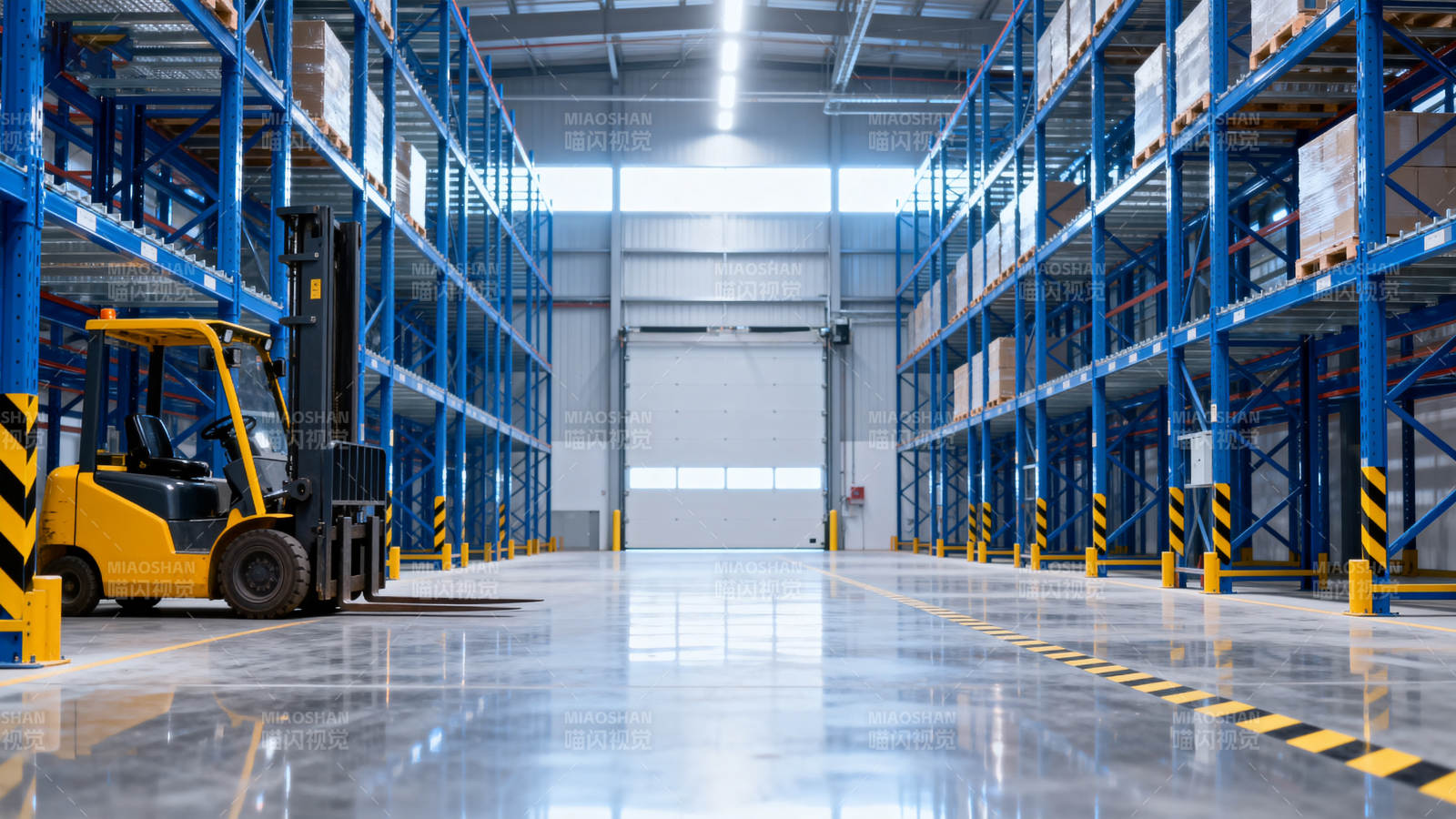 现代化仓储物流中心图片