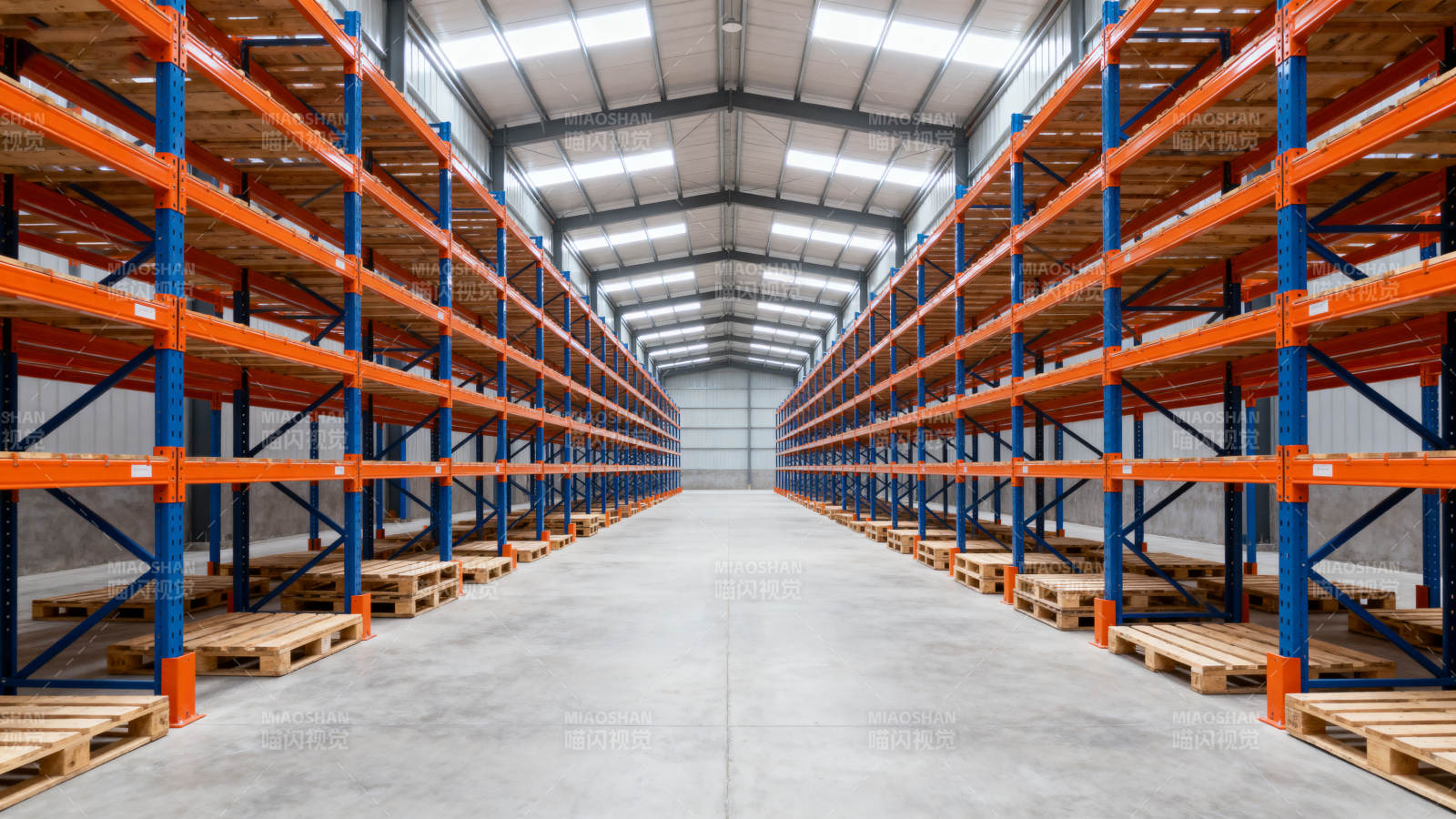 宽敞整洁的仓储空间图片