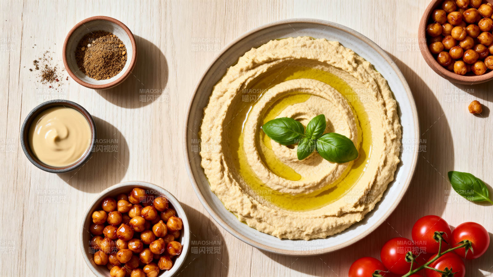 香醇鹰嘴豆泥图片