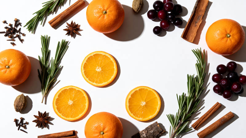 橙香果味拼盘图片