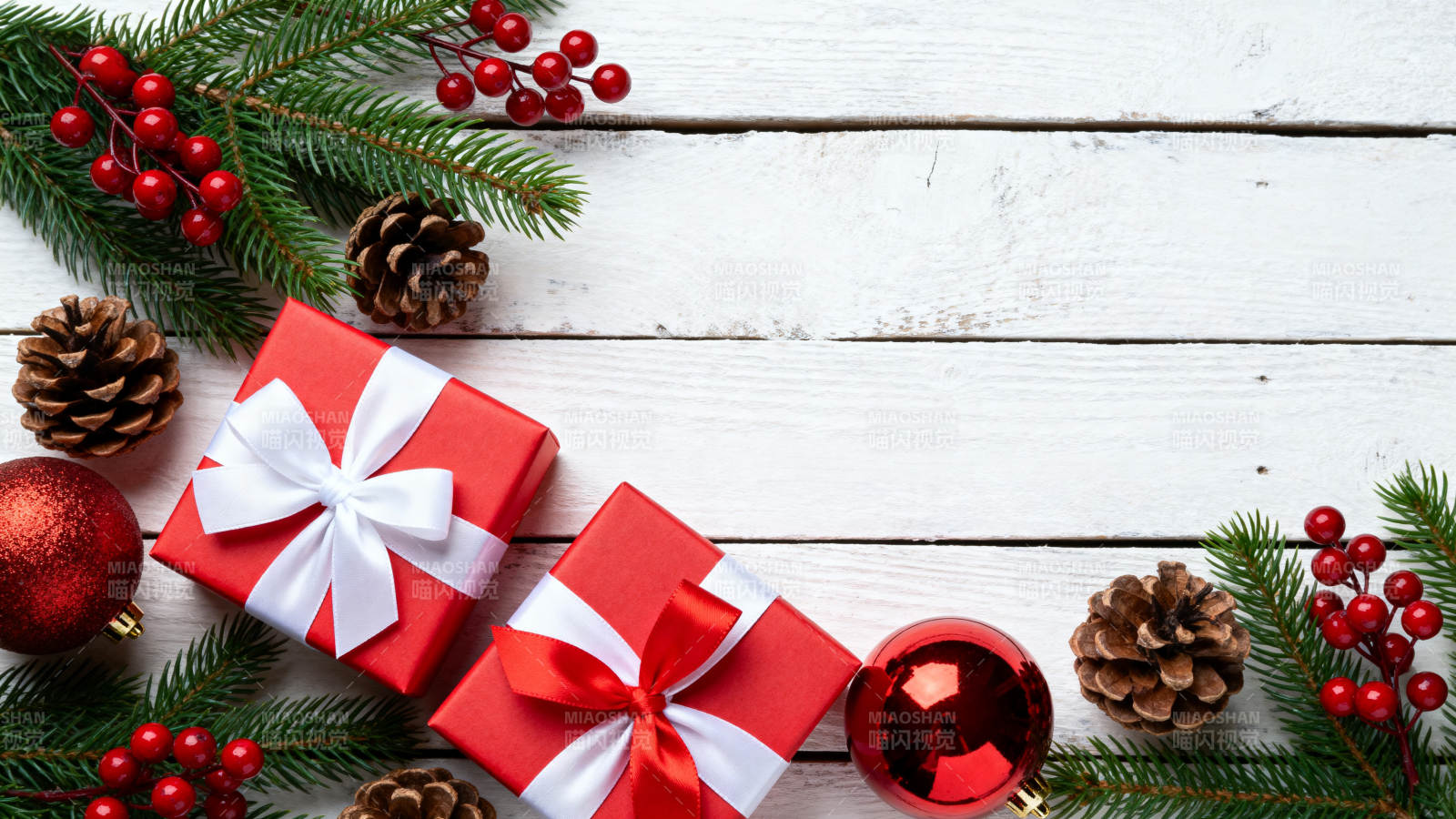 圣诞礼物与装饰图片
