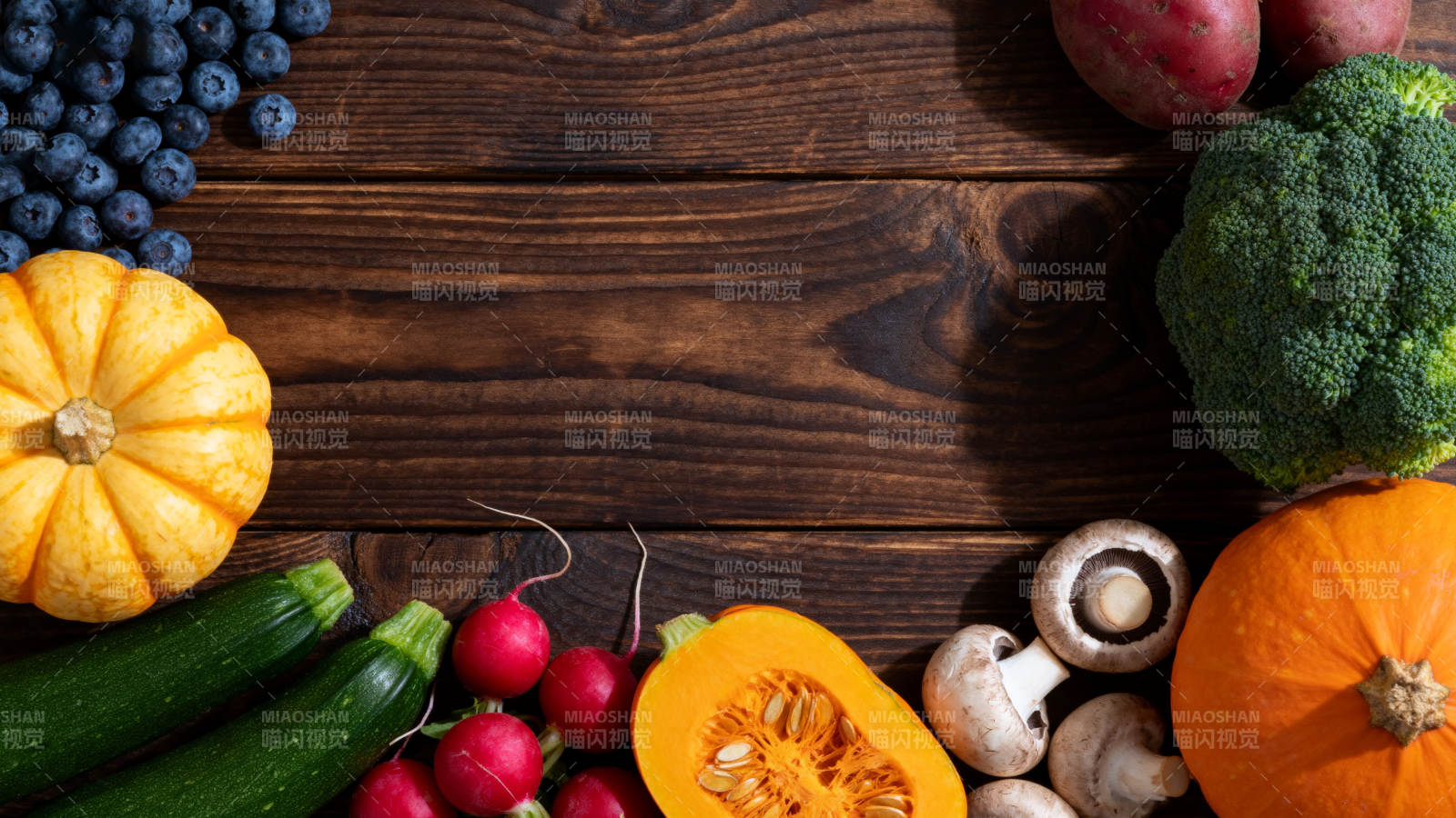 秋日蔬果盛宴图片