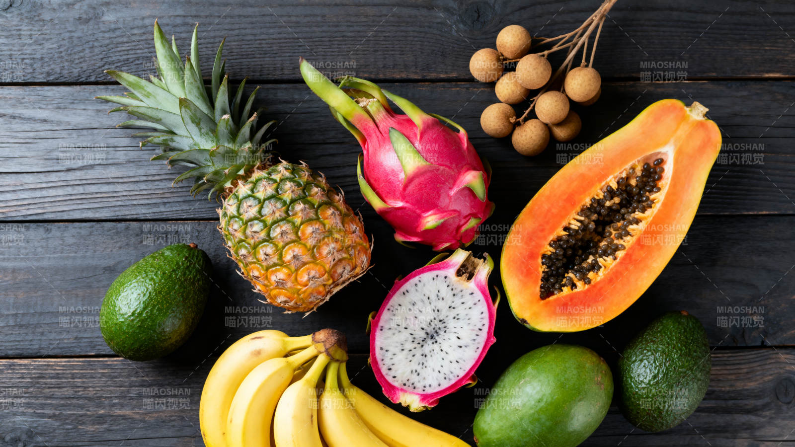 热带水果盛宴图片