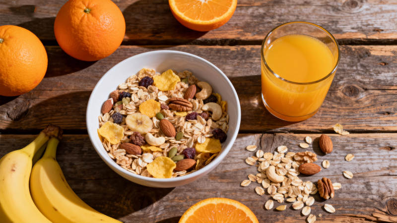 健康早餐组合图片